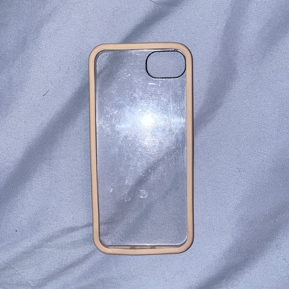 iPhone 5 clear white rim case - Picture 2 of 2
